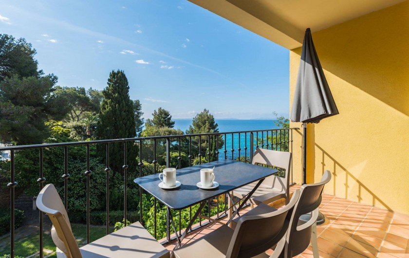 Location de vacances - Appartement à Rayol-Canadel-sur-Mer - Appartement avec un accès direct jusqu’à 4 pers