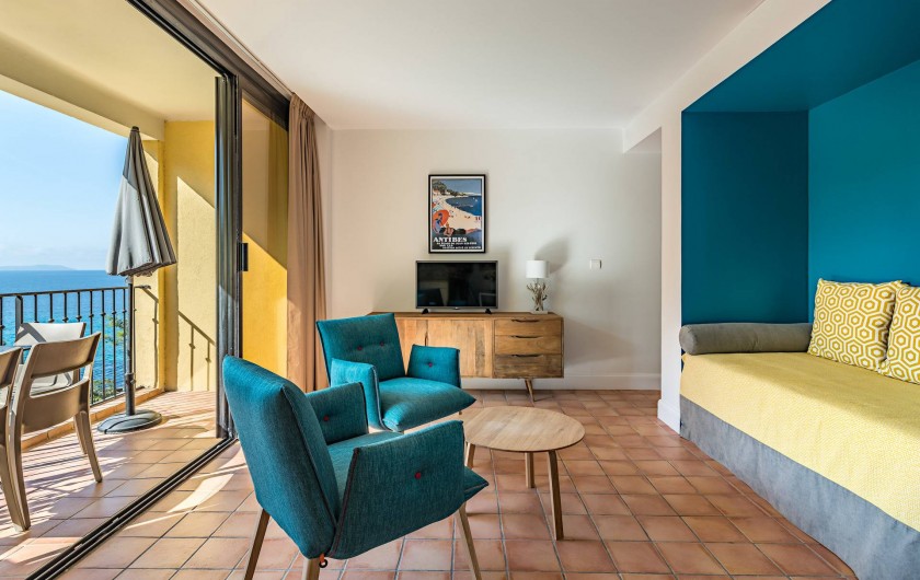 Location de vacances - Appartement à Rayol-Canadel-sur-Mer - Appartement avec un accès direct jusqu’à 4 pers