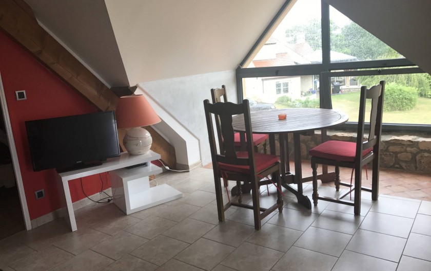 Location de vacances - Appartement à Rouvray - COIN REPAS