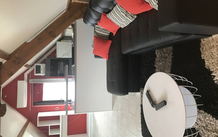 Location de vacances - Appartement à Rouvray - SALON + COIN CUISINE
