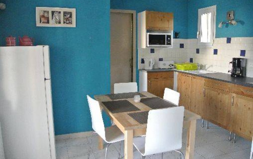 Location de vacances - Gîte à Fontvieille - mazet 4 salle a manger cuisine