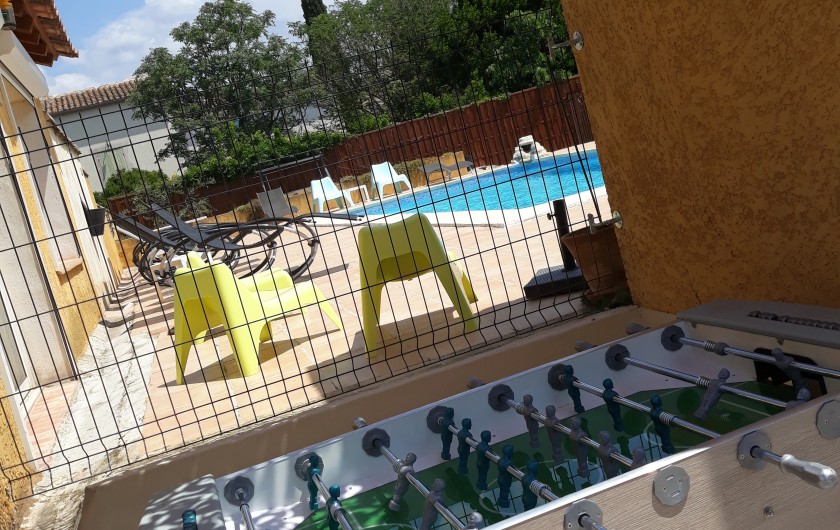 Location de vacances - Gîte à Fontvieille - baby foot