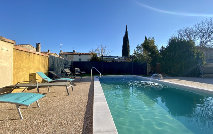 Location de vacances - Gîte à Fontvieille - piscine commune
