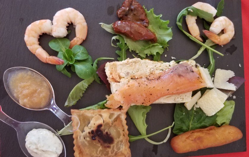 Location de vacances - Chambre d'hôtes à Lus-la-Croix-Haute - assiette rivière