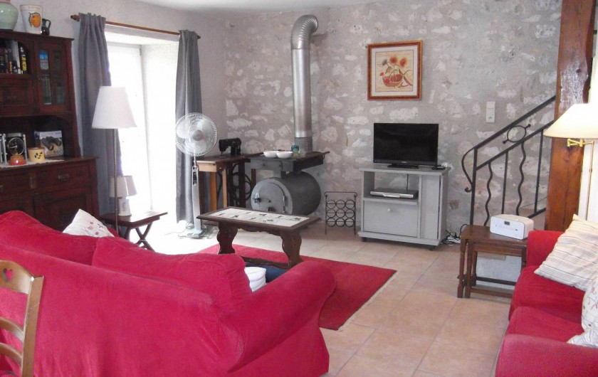 Location de vacances - Maison - Villa à Lauzerte - Coin salon