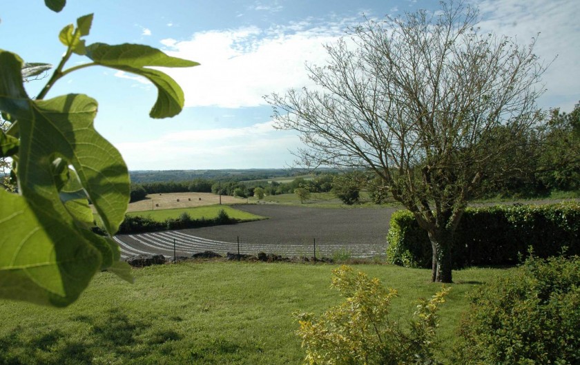 Location de vacances - Maison - Villa à Lauzerte - belle vue de la terrasse
