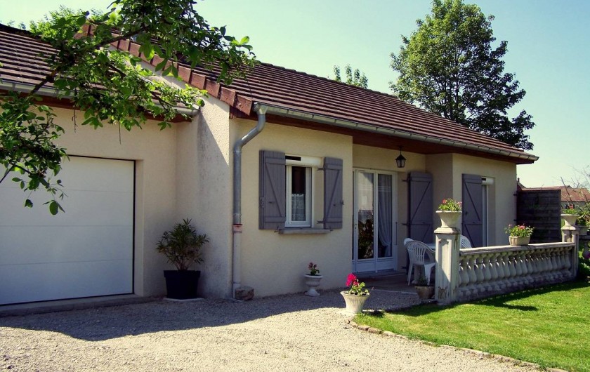 Location de vacances - Villa à Pont-de-Poitte