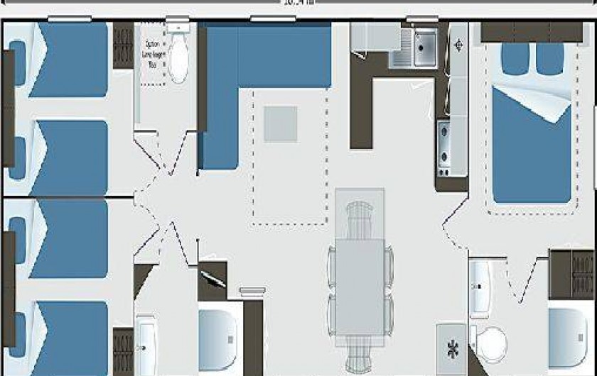 Location de vacances - Bungalow - Mobilhome à Fréjus