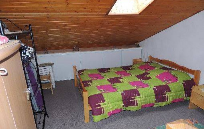 Location de vacances - Appartement à Les Houches - Chambre sur mezzanine