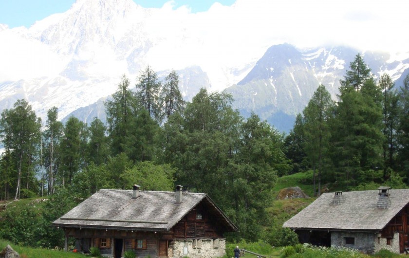 Location de vacances - Appartement à Les Houches - Les chalets de CHAROUSSE  petit alpage sur le chemin du PRARION