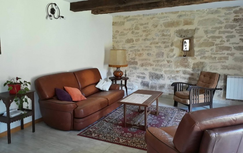 Location de vacances - Gîte à Martiel - Gîte Rosa, salon