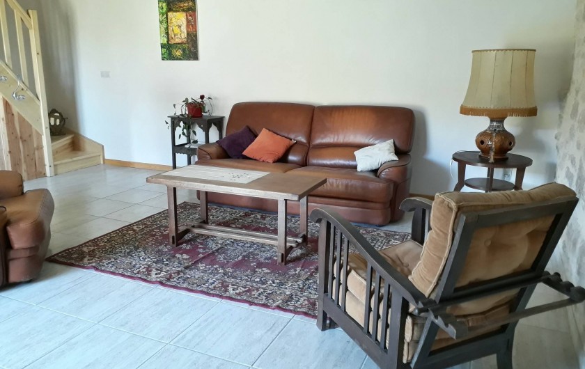 Location de vacances - Gîte à Martiel - Gîte Rosa, salon