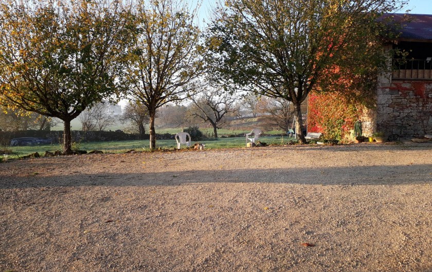 Location de vacances - Gîte à Martiel - Clos du Trep, parking