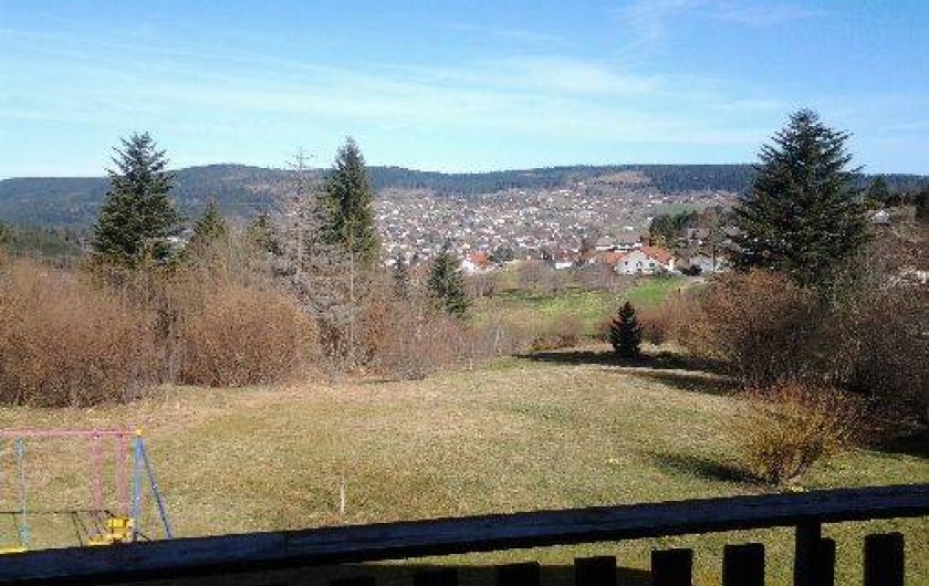 Location de vacances - Chalet à Gérardmer - vue depuis le chalet