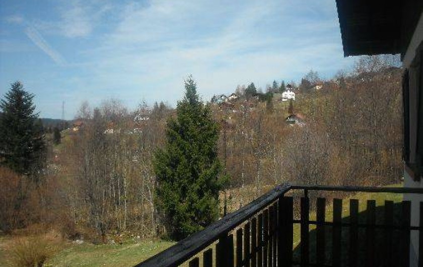 Location de vacances - Chalet à Gérardmer - vue depuis le chalet