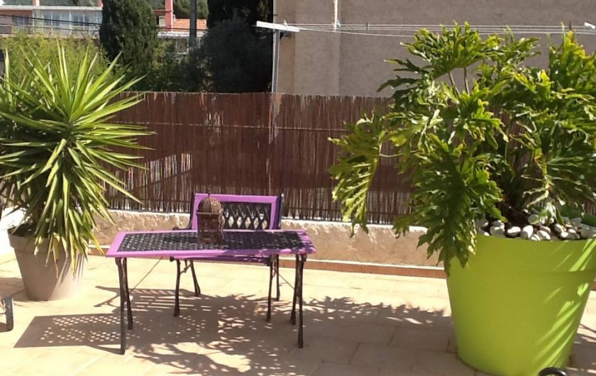 Location de vacances - Appartement à Saint-Cyr-sur-Mer