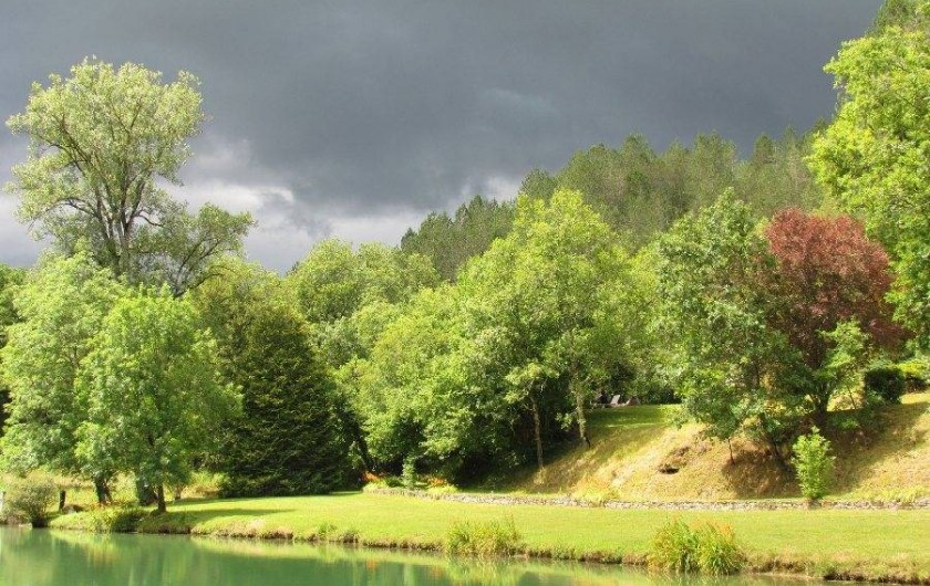 Location de vacances - Gîte à La Rouquette - Soir d'orage