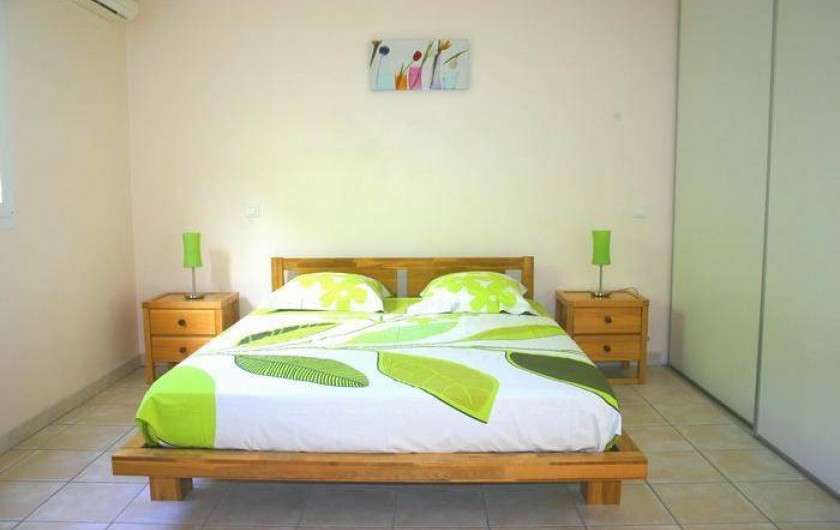 Location de vacances - Appartement à Les Trois-Îlets - La chambre