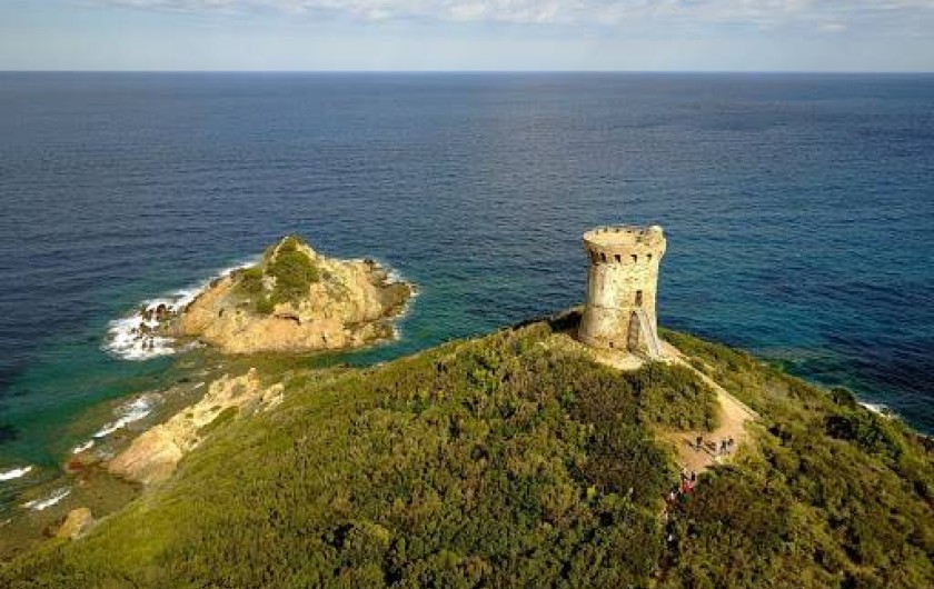 Location de vacances - Bungalow - Mobilhome à Ghisonaccia - Tour de Fautea (30 km)