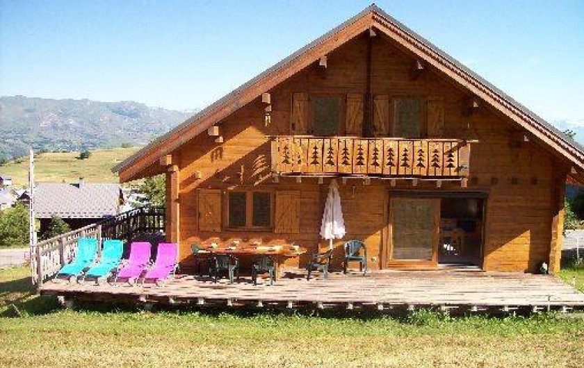 Location de vacances - Chalet à Albiez-Montrond