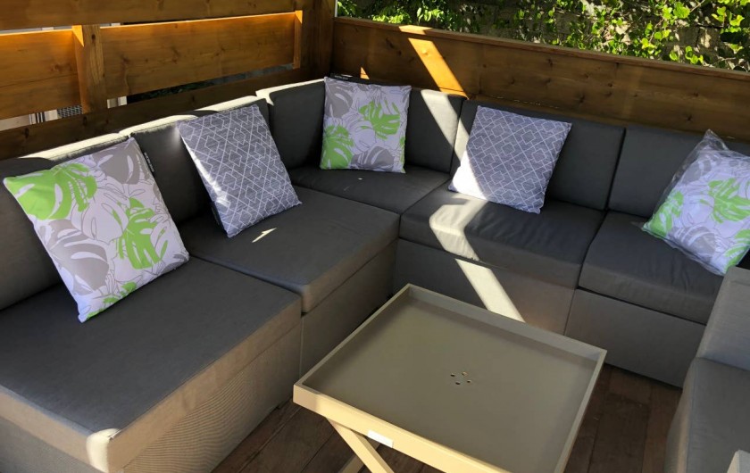 Location de vacances - Villa à Bouillante - SALON EXTERIEUR