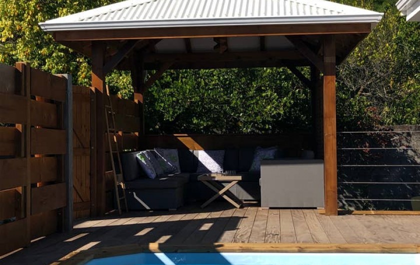 Location de vacances - Villa à Bouillante - SALON EXTERIEUR