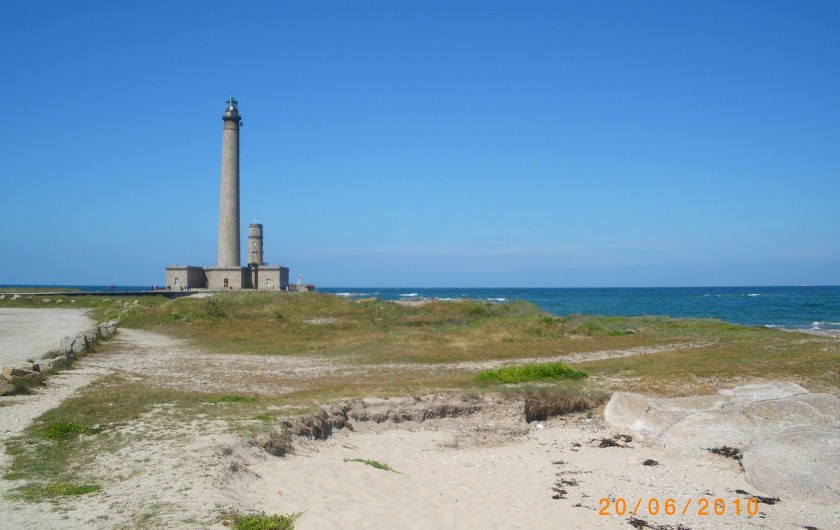 Location de vacances - Bungalow - Mobilhome à Gatteville-le-Phare - GR 223 et arrivée au phare à 30 minutes du camping