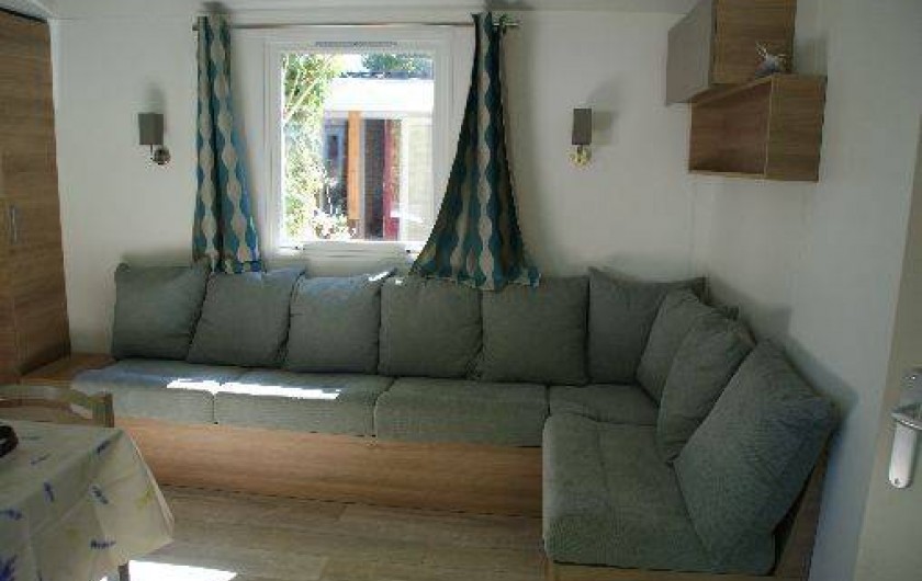 Location de vacances - Bungalow - Mobilhome à Fréjus - sallon