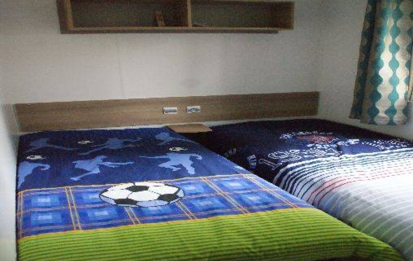 Location de vacances - Bungalow - Mobilhome à Fréjus - chambre enfant 
