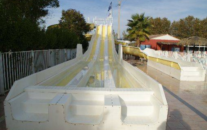 Location de vacances - Bungalow - Mobilhome à Fréjus - Toboggan 
