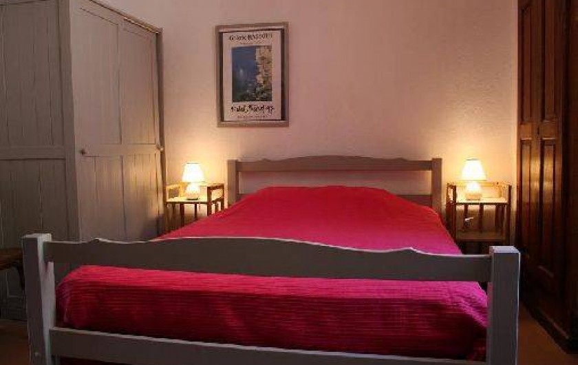 Location de vacances - Appartement à Soccia - chambre "parents"