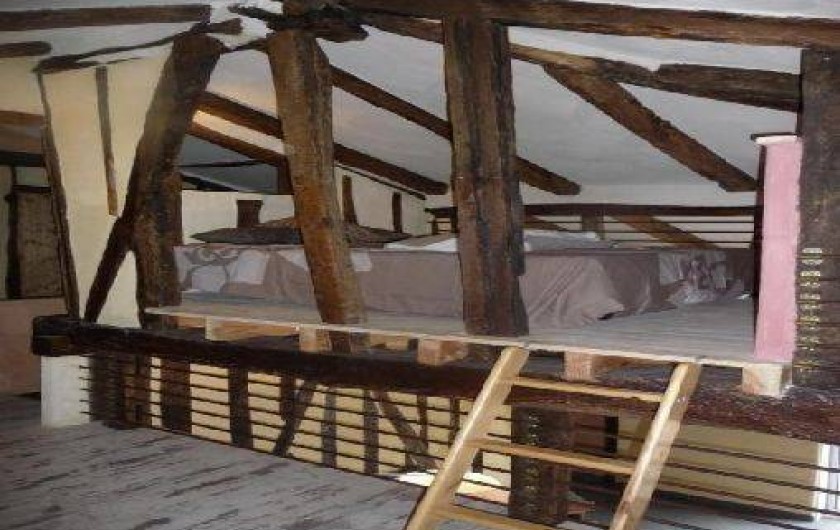 Location de vacances - Villa à Berdoues - Chambre mezzanine, étage 