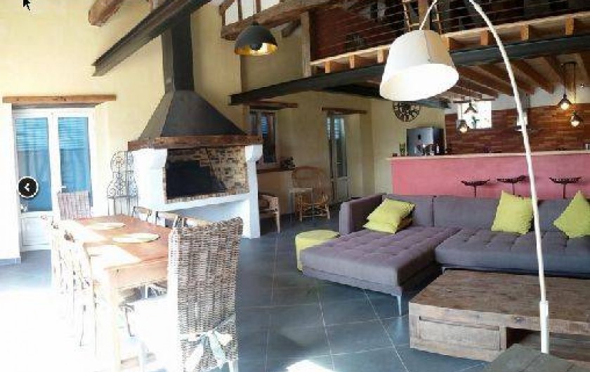 Location de vacances - Villa à Berdoues - Salon