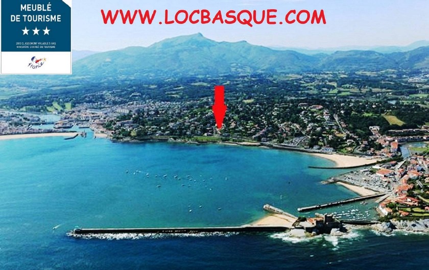 Location de vacances - Villa à Ciboure - photo aerienne