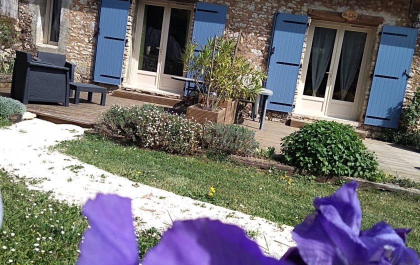 Location de vacances - Gîte à Sorges et Ligueux en Périgord - jardin