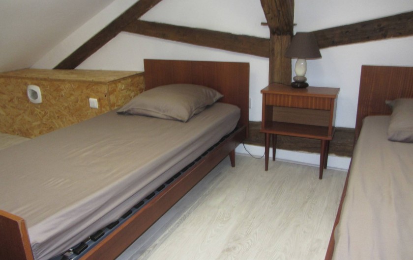 Location de vacances - Gîte à Sorges et Ligueux en Périgord - chambre 2 mezzanine
