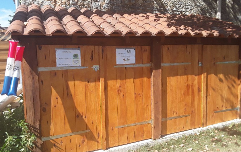 Location de vacances - Gîte à Sorges et Ligueux en Périgord - cabane tri