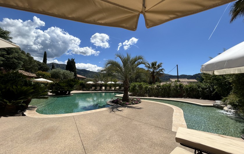 Location de vacances - Villa à Carros - Magnifique piscine-lagon