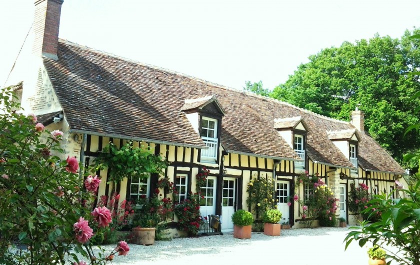 Location de vacances - Maison - Villa à Vitry-aux-Loges - façade sud