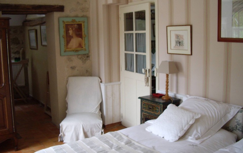 Location de vacances - Maison - Villa à Vitry-aux-Loges - chambre 2 2 lits simple ou 1 lit double 160x200