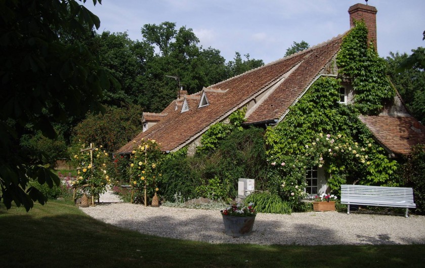 Location de vacances - Maison - Villa à Vitry-aux-Loges - façade ouest