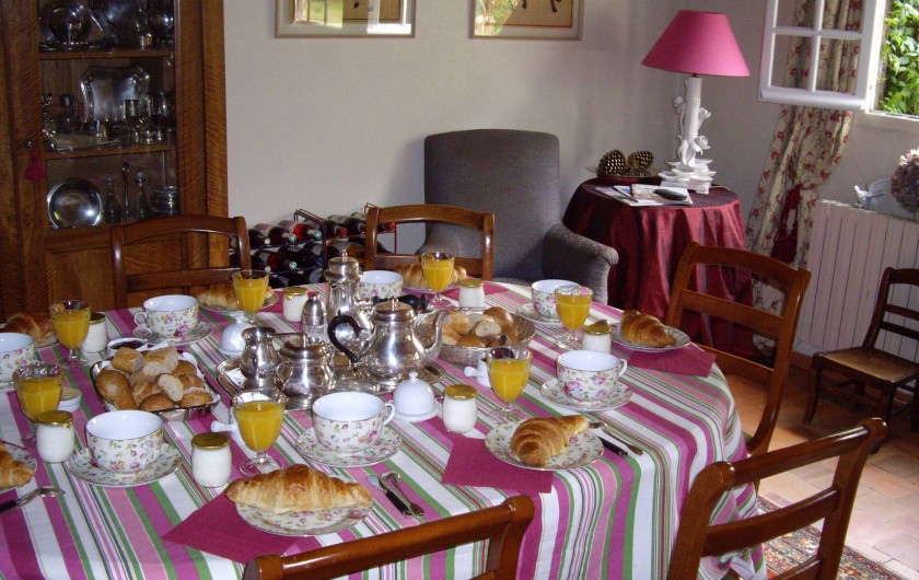 Location de vacances - Maison - Villa à Vitry-aux-Loges - Salle à manger