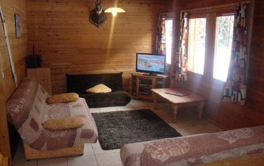 Location de vacances - Chalet à Hauteluce - salon