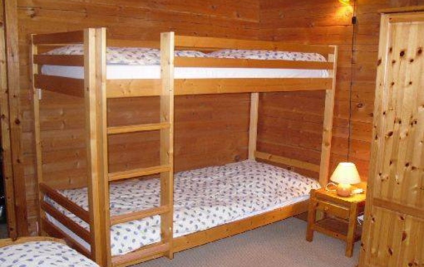 Location de vacances - Chalet à Hauteluce - chambre 3 lits