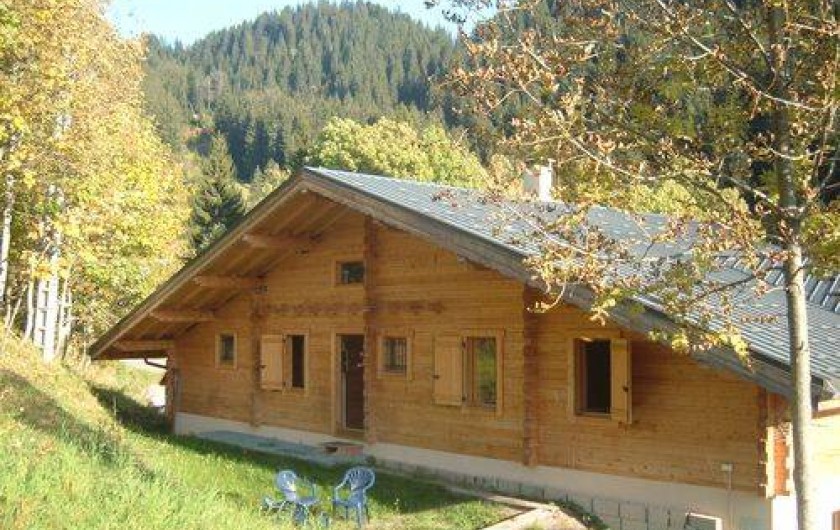 Location de vacances - Chalet à Hauteluce - extérieur  été