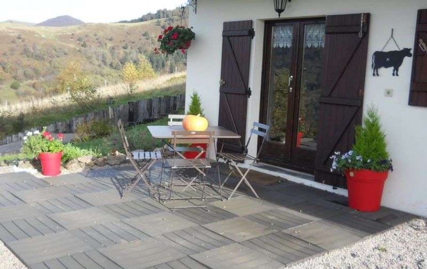 Location de vacances - Chalet à Bussang - Terrasse