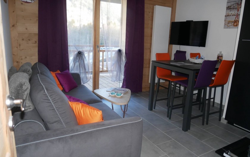 Location de vacances - Appartement à Saint-Gervais-les-Bains - Séjour