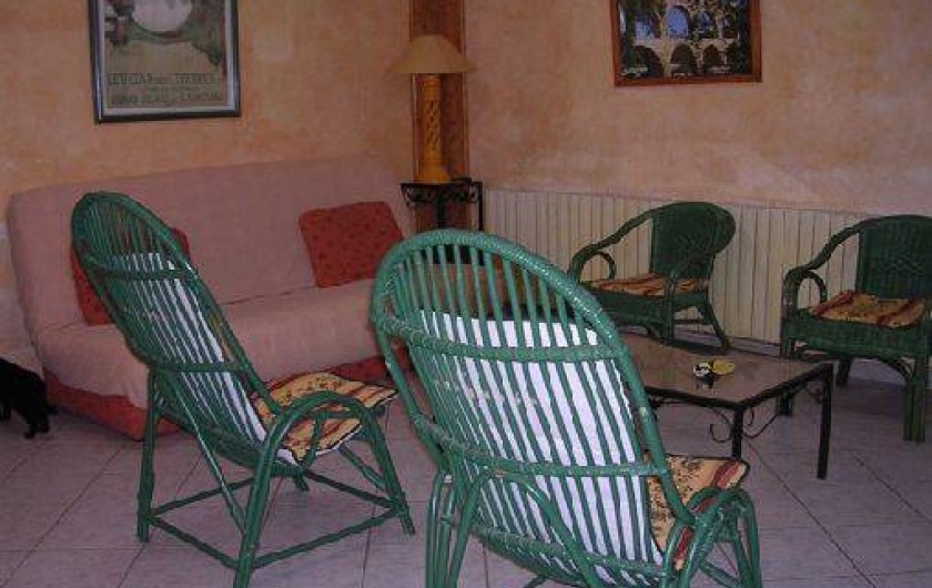 Location de vacances - Gîte à Molières-Cavaillac - le salon