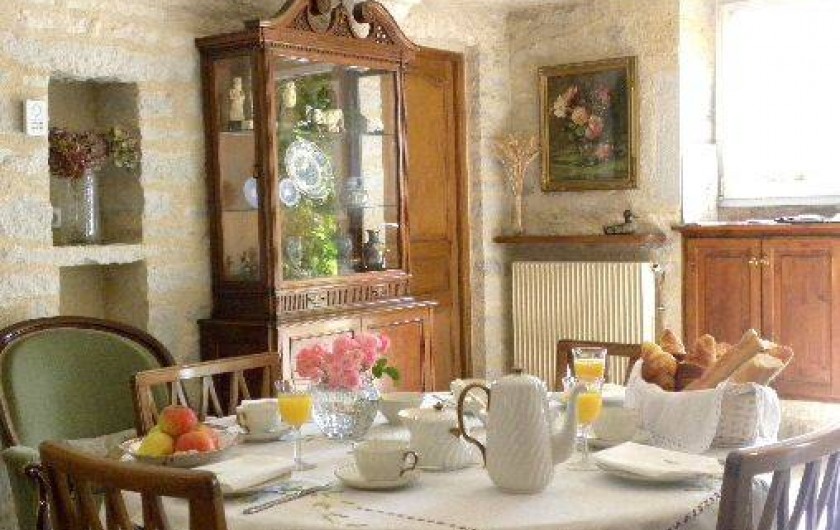 Location de vacances - Maison - Villa à Buffon - Salle à manger