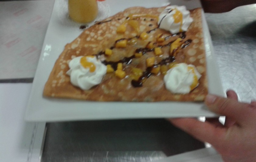 Location de vacances - Gîte à Erdeven - nos bonnes crêpes